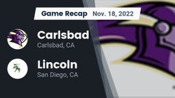 Recap: Carlsbad  vs. Lincoln  2022