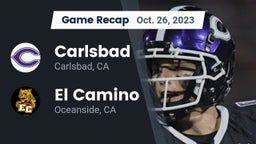 Recap: Carlsbad  vs. El Camino  2023