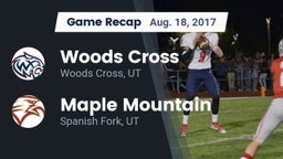 Recap: Woods Cross  vs. Maple Mountain  2017
