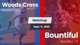 Matchup: Woods Cross High vs. Bountiful  2020