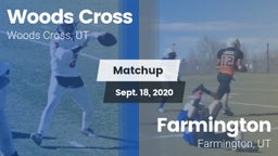 Matchup: Woods Cross High vs. Farmington  2020
