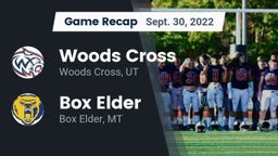 Recap: Woods Cross  vs. Box Elder  2022