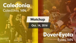 Matchup: Caledonia High vs. Dover-Eyota  2016