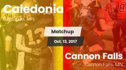 Matchup: Caledonia High vs. Cannon Falls  2017