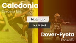Matchup: Caledonia High vs. Dover-Eyota  2018