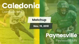 Matchup: Caledonia High vs. Paynesville  2018