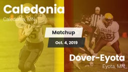 Matchup: Caledonia High vs. Dover-Eyota  2019