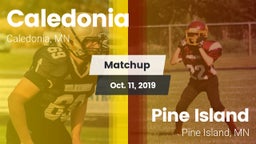 Matchup: Caledonia High vs. Pine Island  2019