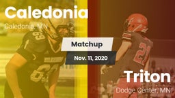 Matchup: Caledonia High vs. Triton  2020