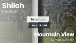 Matchup: Shiloh  vs. Mountain View  2017