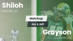 Matchup: Shiloh  vs. Grayson  2017