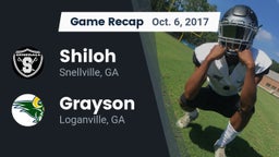 Recap: Shiloh  vs. Grayson  2017