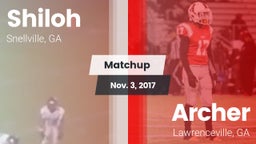 Matchup: Shiloh  vs. Archer  2017