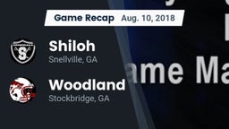 Recap: Shiloh  vs. Woodland  2018