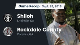 Recap: Shiloh  vs. Rockdale County  2018