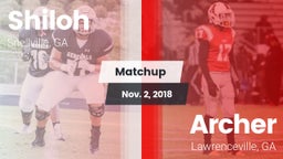 Matchup: Shiloh  vs. Archer  2018