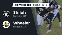 Recap: Shiloh  vs. Wheeler  2019
