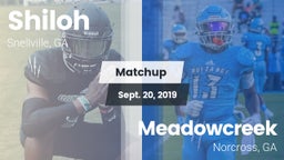 Matchup: Shiloh  vs. Meadowcreek  2019
