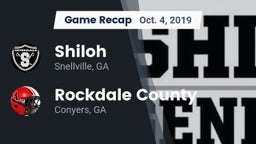 Recap: Shiloh  vs. Rockdale County  2019