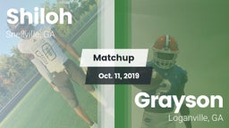Matchup: Shiloh  vs. Grayson  2019