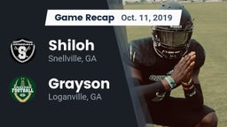 Recap: Shiloh  vs. Grayson  2019