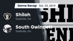 Recap: Shiloh  vs. South Gwinnett  2019