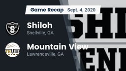 Recap: Shiloh  vs. Mountain View  2020