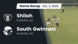 Recap: Shiloh  vs. South Gwinnett  2020