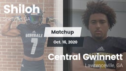 Matchup: Shiloh  vs. Central Gwinnett  2020