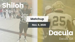 Matchup: Shiloh  vs. Dacula  2020