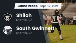 Recap: Shiloh  vs. South Gwinnett  2021