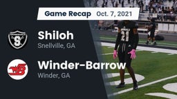Recap: Shiloh  vs. Winder-Barrow  2021