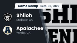 Recap: Shiloh  vs. Apalachee  2022