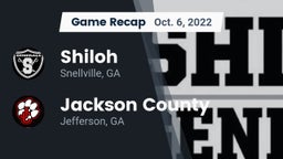Recap: Shiloh  vs. Jackson County  2022