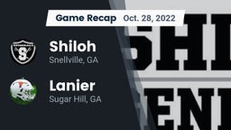 Recap: Shiloh  vs. Lanier  2022