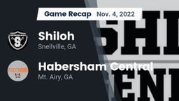 Recap: Shiloh  vs. Habersham Central 2022