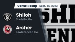 Recap: Shiloh  vs. Archer  2023