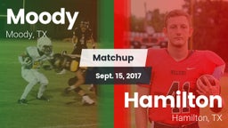 Matchup: Moody  vs. Hamilton  2017