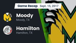 Recap: Moody  vs. Hamilton  2017