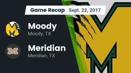 Recap: Moody  vs. Meridian  2017