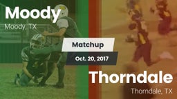 Matchup: Moody  vs. Thorndale  2017