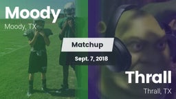 Matchup: Moody  vs. Thrall  2018