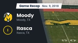 Recap: Moody  vs. Itasca  2018