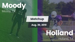 Matchup: Moody  vs. Holland  2019