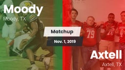 Matchup: Moody  vs. Axtell  2019