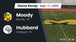 Recap: Moody  vs. Hubbard  2020