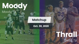 Matchup: Moody  vs. Thrall  2020
