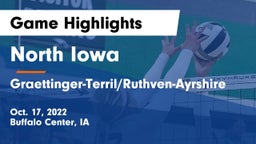 North Iowa  vs Graettinger-Terril/Ruthven-Ayrshire  Game Highlights - Oct. 17, 2022