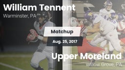 Matchup: William Tennent vs. Upper Moreland  2017