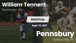 Matchup: William Tennent vs. Pennsbury  2017